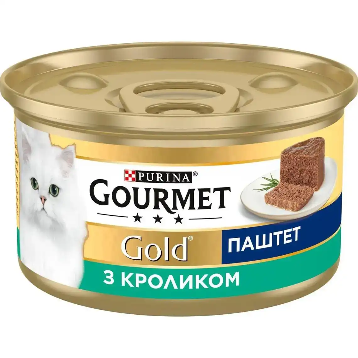 Паштет для котів Gourmet Gold з кроликом 85 г