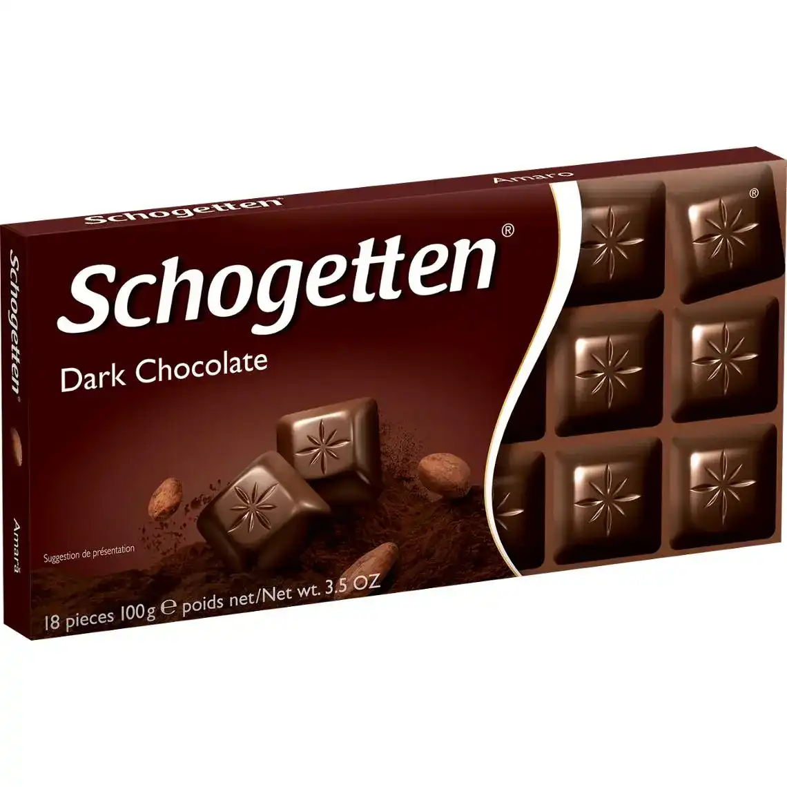 Шоколад Schogetten чорний 100 г