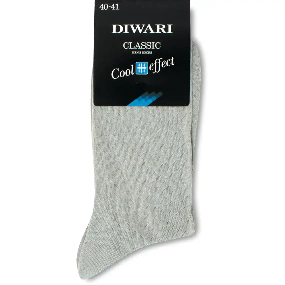 Шкарпетки чоловічі Diwari Кул Ефект р.25 сірий 7C-23СП