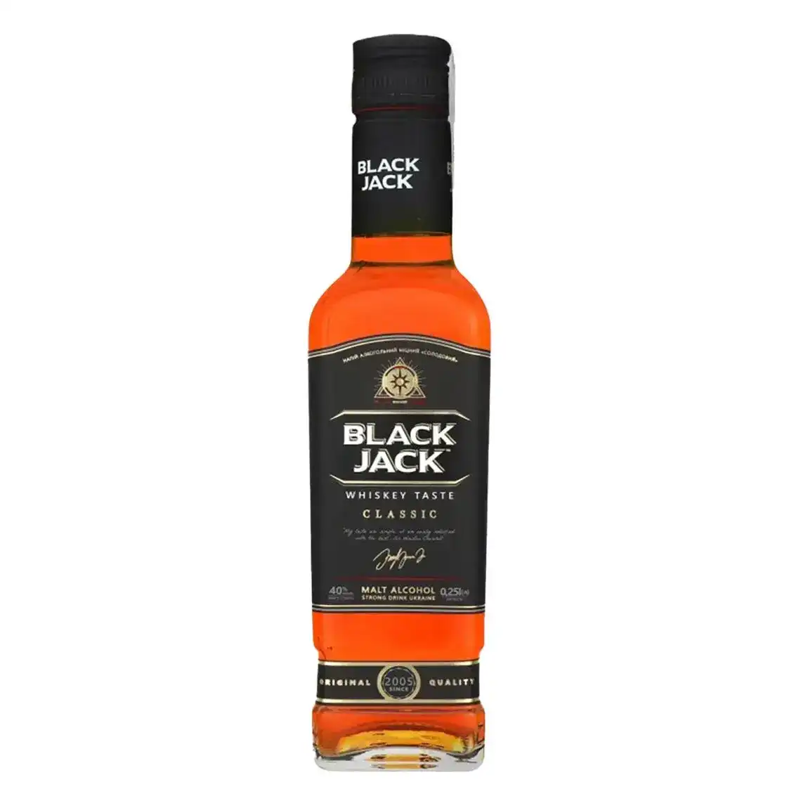 Напій алкогольний Black Jack 40% 0.25 л