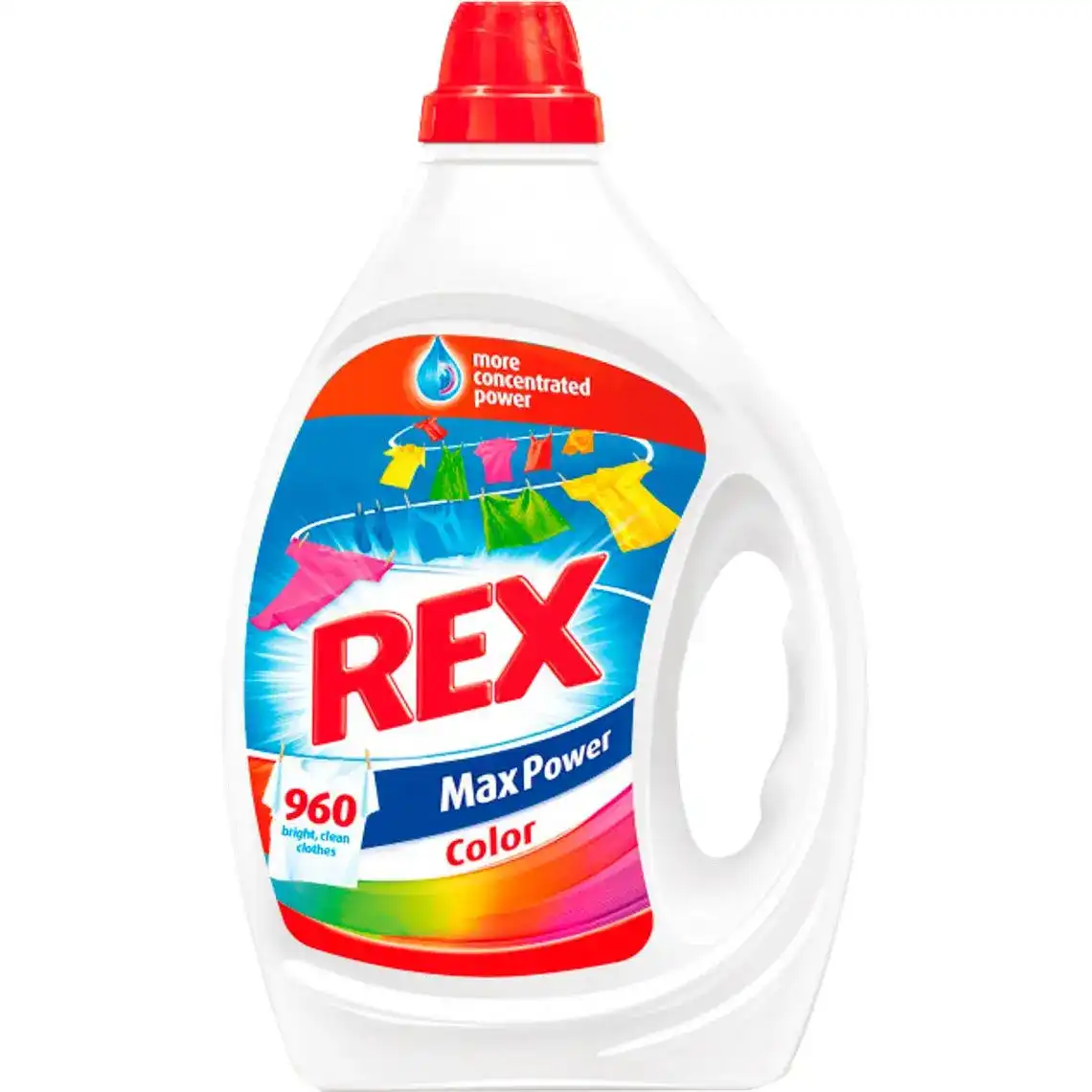 Гель для прання Rex Color Max Power 2000 мл