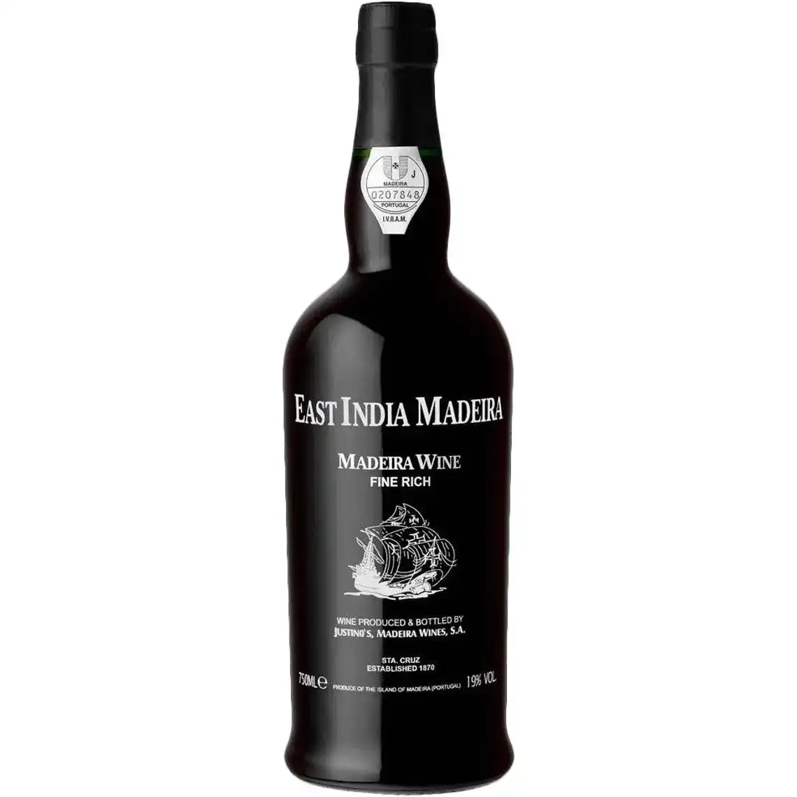 Вино East India Madeira Fine Rich біле солодке 0.75 л