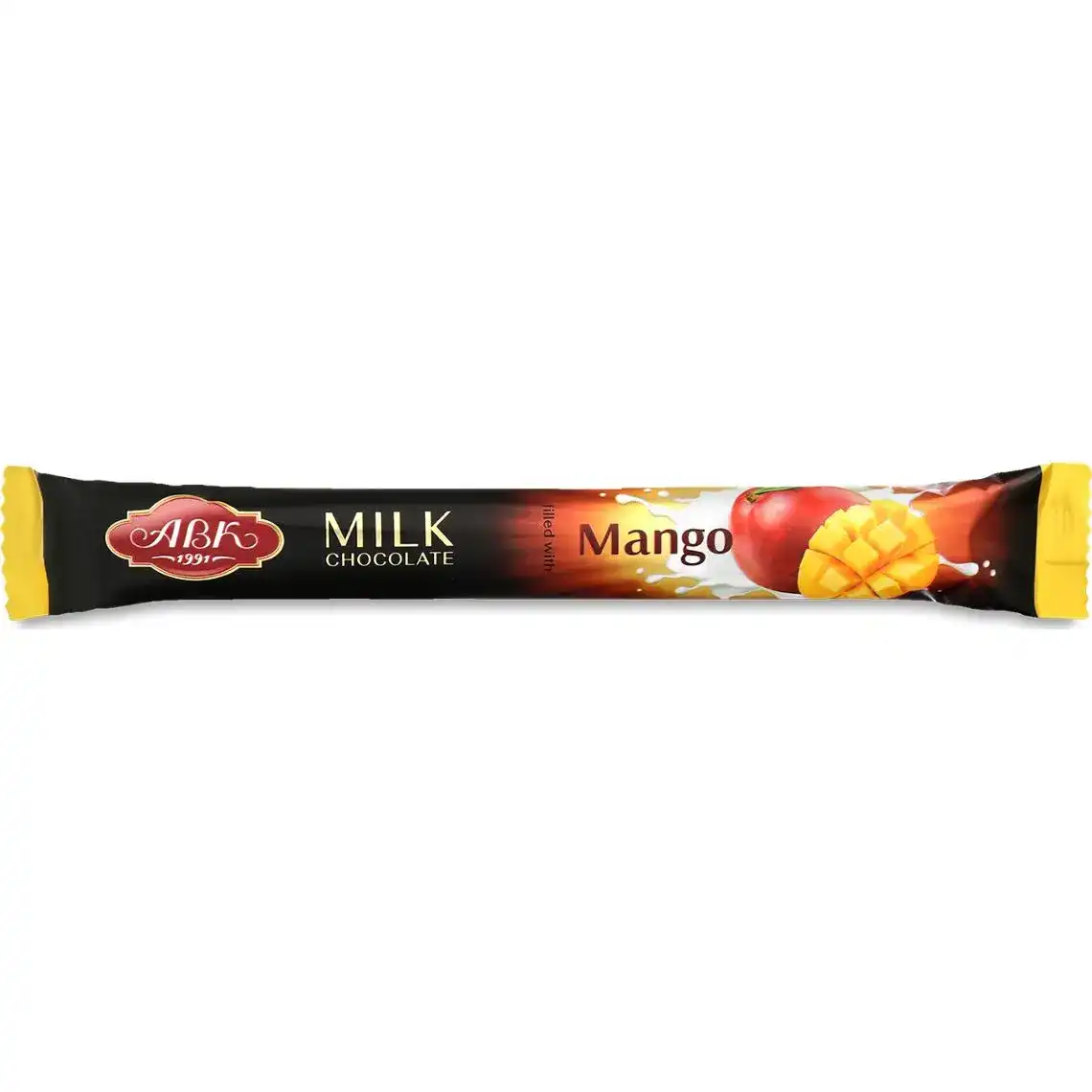 Шоколад АВК молочний з начинкою манго 38 г