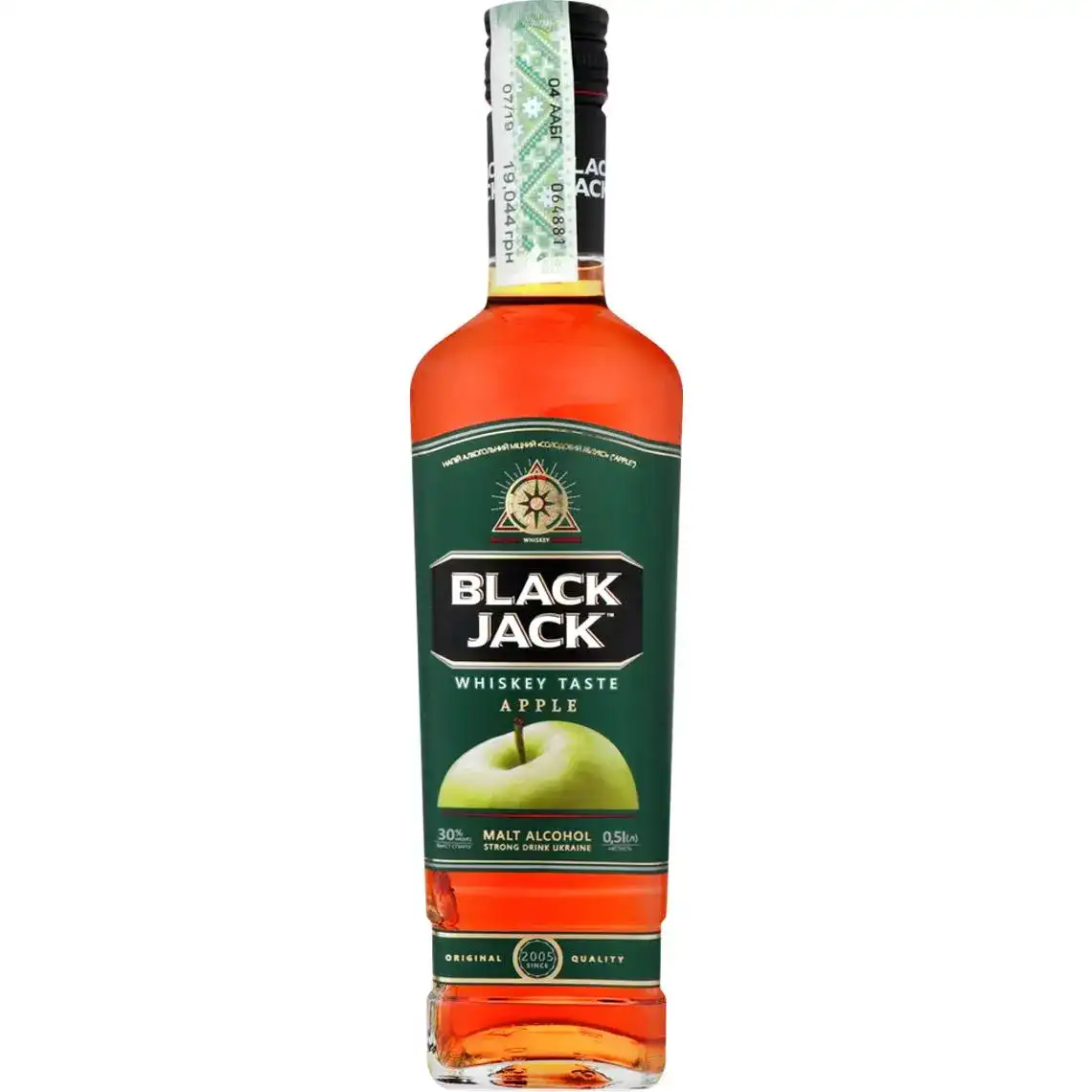Напій алкогольний Black Jack Яблуко 30% 0.5 л