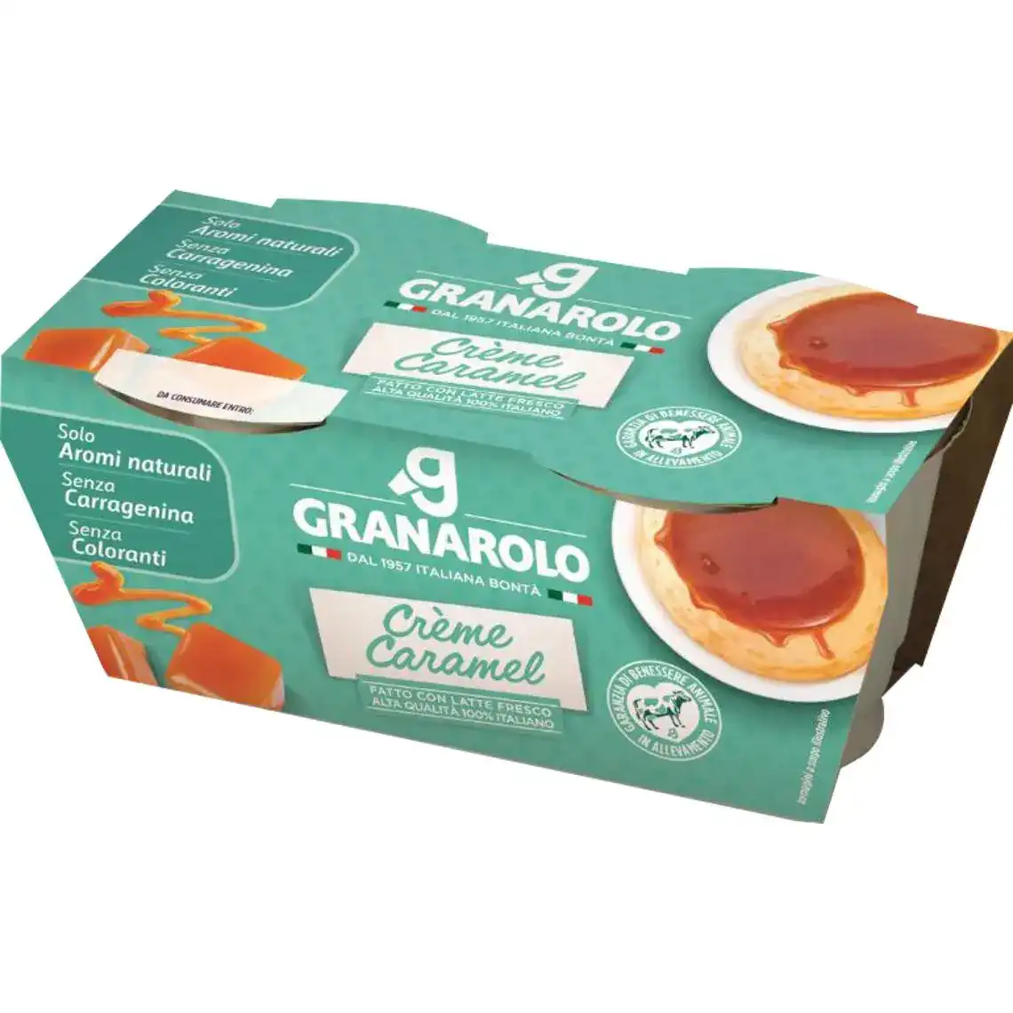 Десерт Granarolo молочний крем карамель 2 х 110 г 