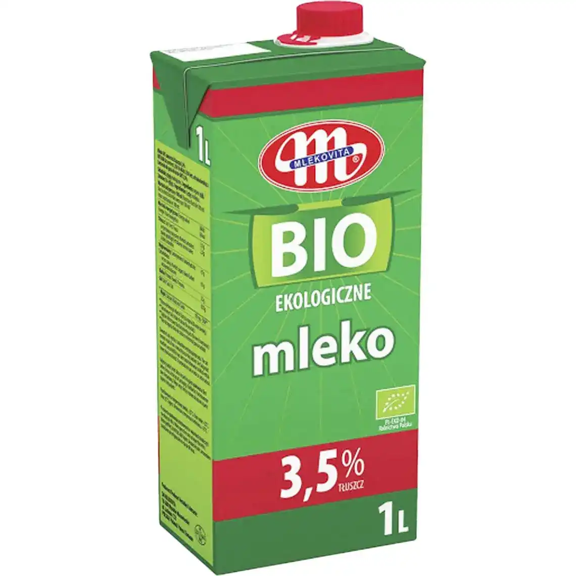 Молоко Mlekovita BIO 3.5% 1000 мл