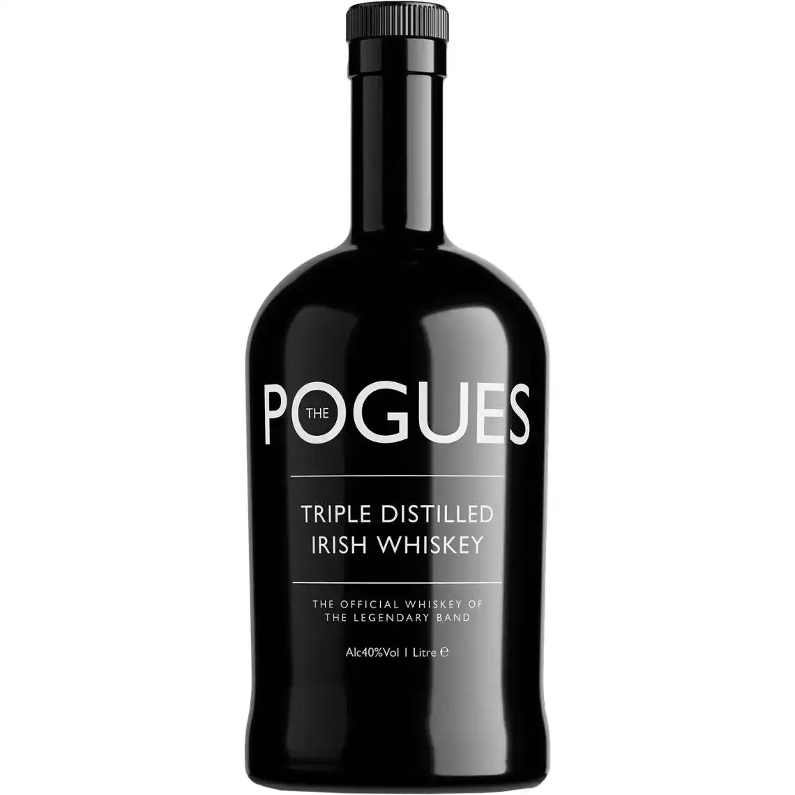 Віскі The Pogues Irish Whiskey купажований 40% 1 л