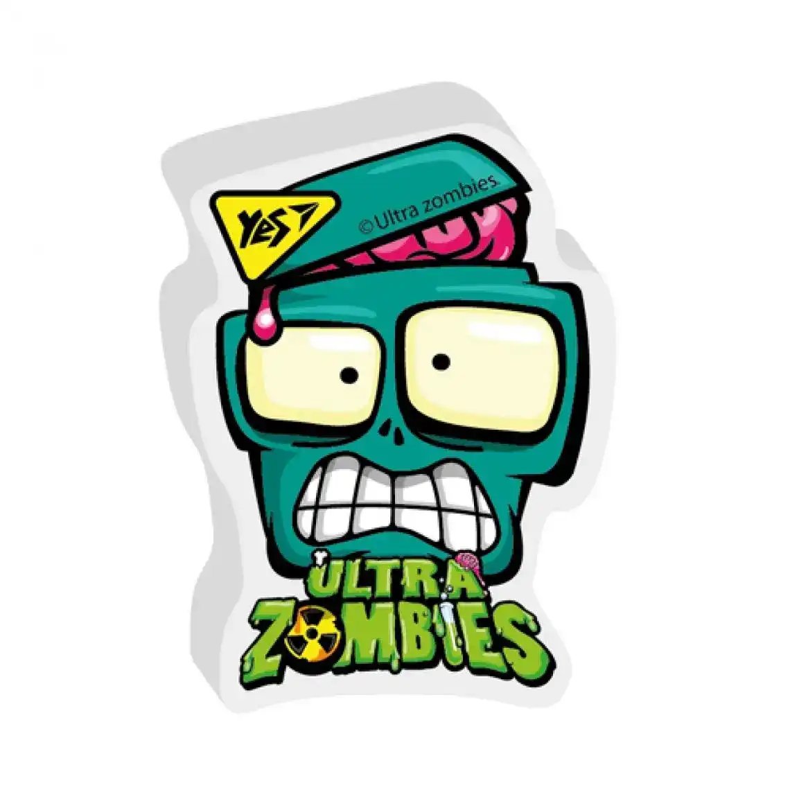 Ластик фігурний Yes! Zombie 2 дизайни мікс