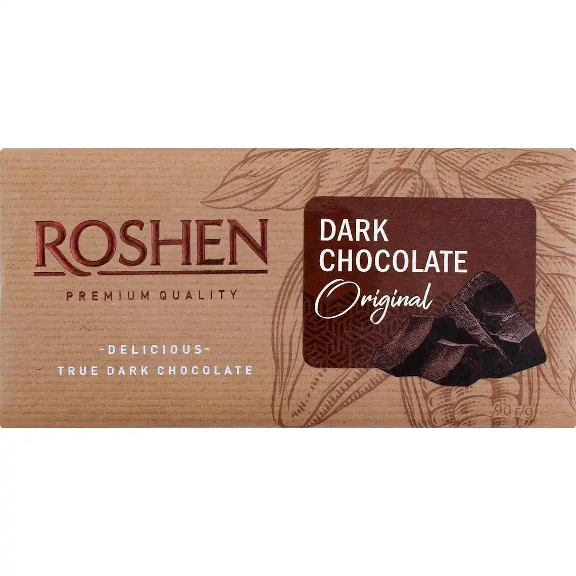 Шоколад Roshen Original чорний  85 г