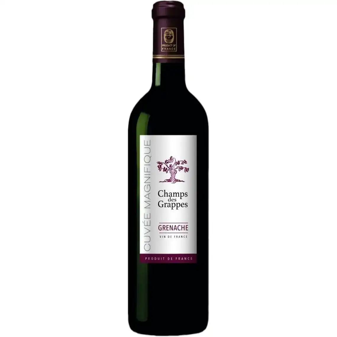 Вино Champs des Grappes Grenache червоне сухе 0.75 л