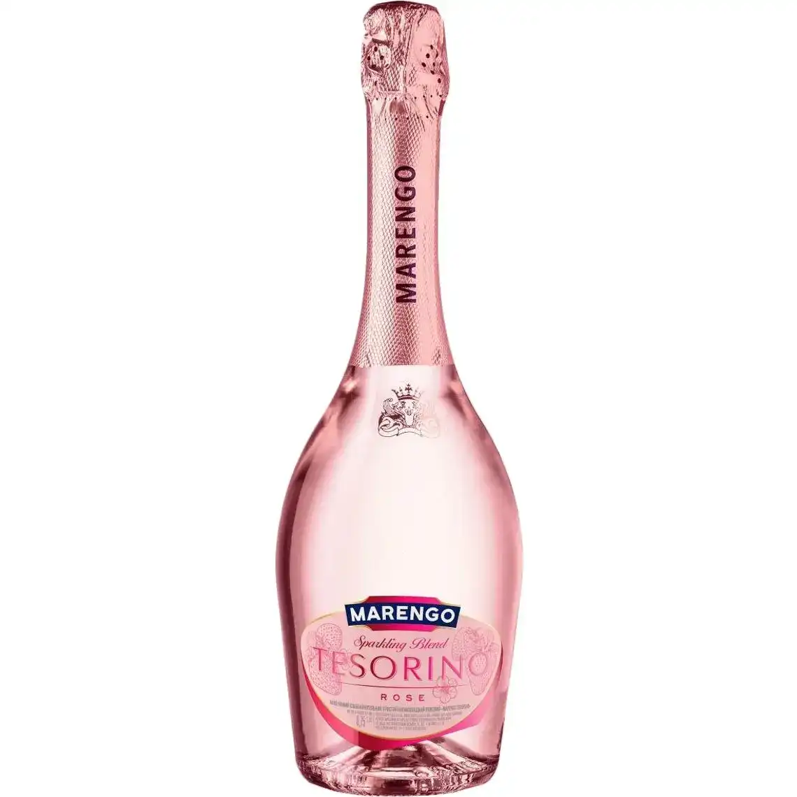Вино Marengo Tesorino ігристе рожеве напівсолодке 6-6.8% 0.75 л 