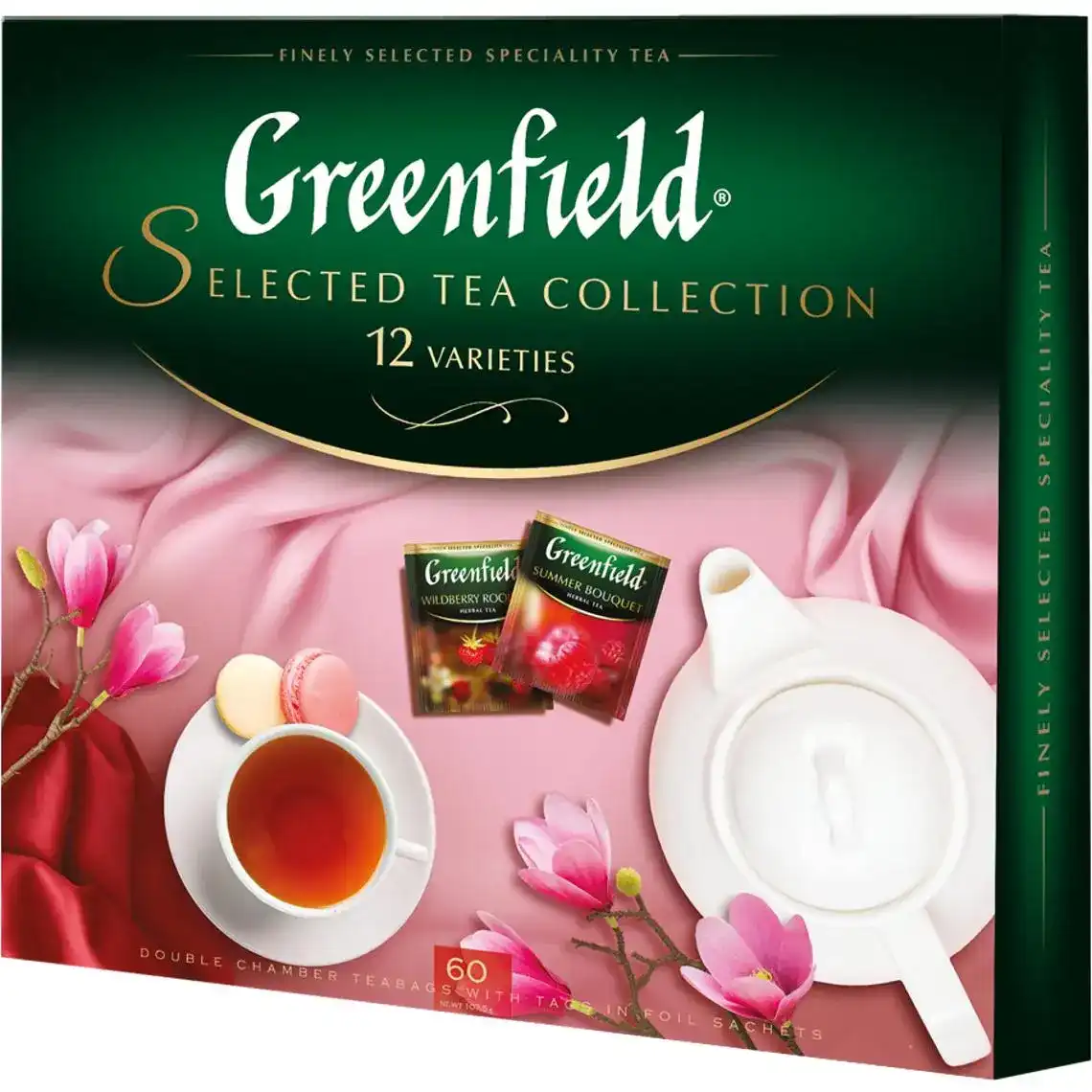 Набір чаю Greenfield Selected Tea Collection байхового 12 varietes 