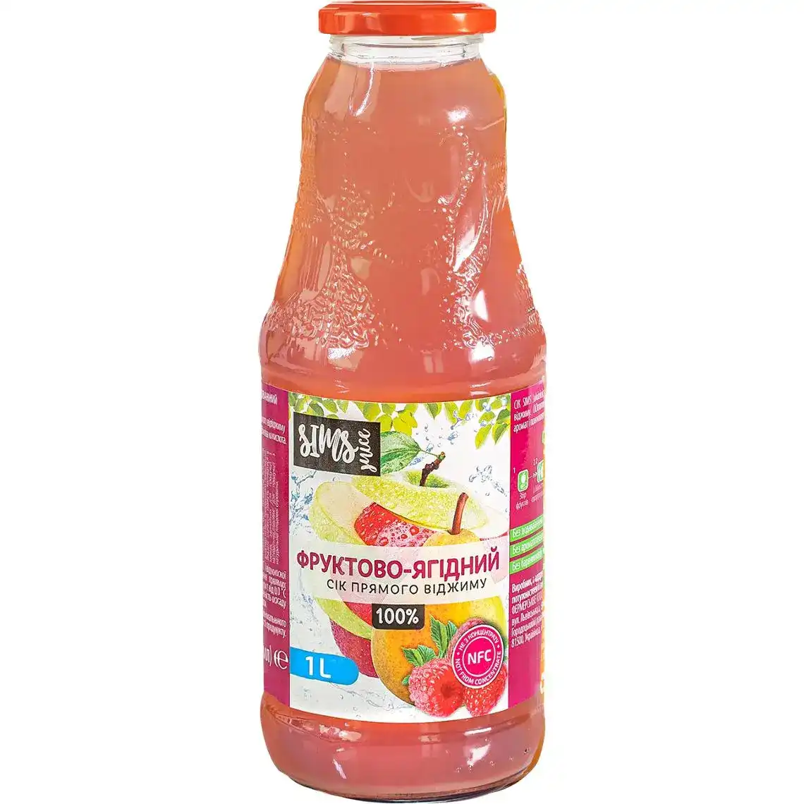 Сік Sims Juice фруктово-ягідний 1 л