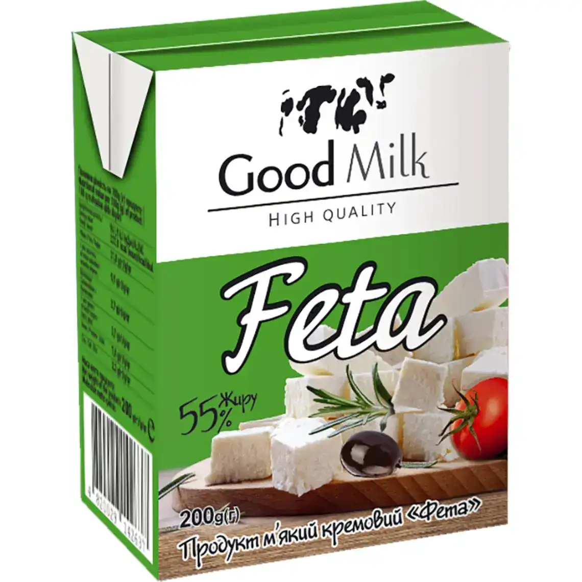 Продукт м'який кремовий Good Milk Feta 50% 200 г