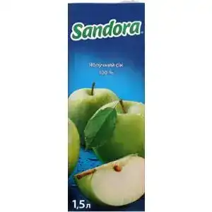 Сок Sandora Яблочный 1.5 л