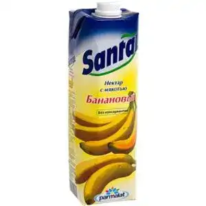 Нектар банановий Santal т/п 1л