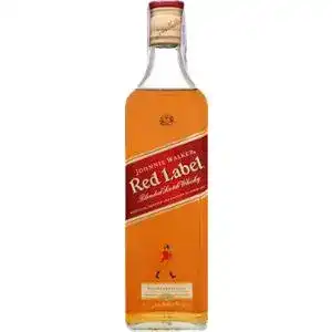 Виски Johnnie Walker Red Label купажированный 4 года выдержки 40% 0.5 л