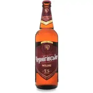 Пиво Чернігівське Міцне світле фільтроване 7.5% 0.5 л