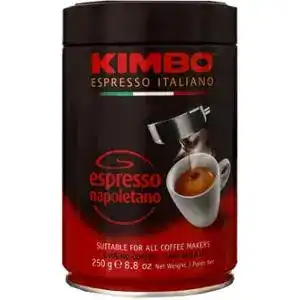 Кофе Kimbo Espresso Napoletano натуральный жареный молотый 250 г