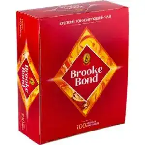 Чай Brooke Bond чорний 100 пакетів по 1 г