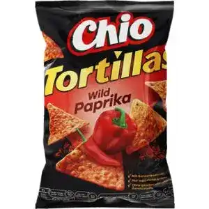 Чіпси кукурудзяні Chio Tortillas Wild Paprica 125 г