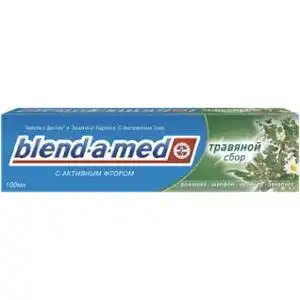 Зубна паста Blend-a-med Трав'яний збір з натуральними екстрактами 100 мл