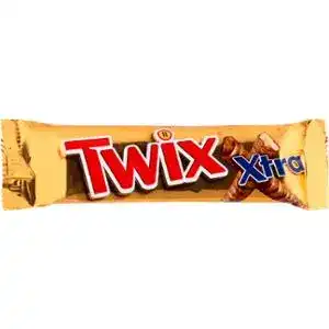 Батончик Twix Xtra шоколадный с печеньем и карамелью 75 г