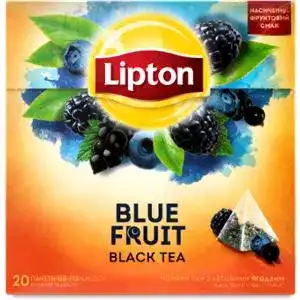 Чай Lipton Лісові ягоди чорний 20х1.8 г