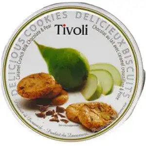 Печиво Jacobsens Tivoli масляне карамельний кранч і груша 150 г