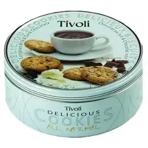 Печиво Jacobsens Tivoli масляне з молочним і чорним шоколадом 150 г
