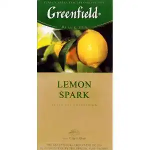 Чай Greenfield Lemon Spark чорний 25 пакетів по 1,5 г