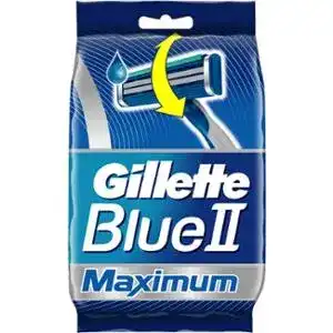 Одноразові станки для гоління чоловічі Gillette Blue 2 Max 4 шт