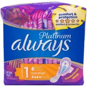 Прокладки гігієнічні Always Platinum Ultra нормал плюс 8 шт.