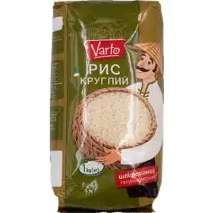 Рис Varto шліфований круглозерністий 1 кг