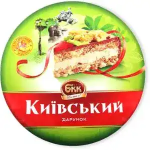 Торт БКК Київський подарунок з арахісом 850 г