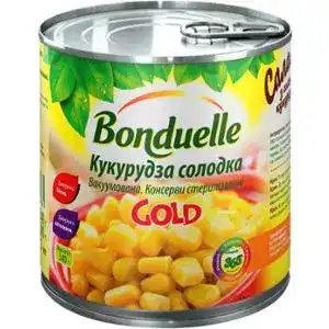 Кукурудза солодка Gold Bonduelle з/б 340г