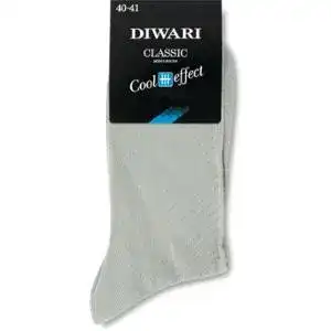 Шкарпетки чоловічі Diwari Кул Ефект р.25 сірий 7C-23СП
