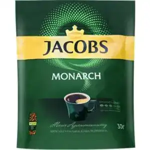 Кава натуральна розчинна сублімована Jacobs Monarch 30 г