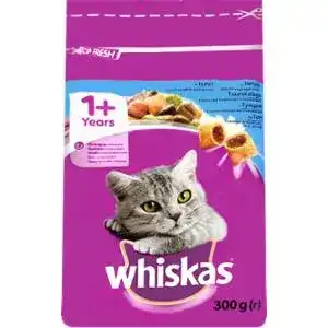 Корм для котів Whiskas сухий з тунцем 300 г
