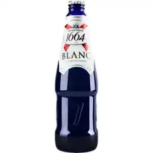 Пиво Kronenbourg 1664 Blanc світле нефільтроване 4.8% 0.46 л
