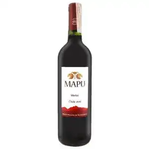 Вино Mapu Merlot червоне сухе 0.75 л