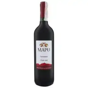Вино Mapu Carmenere червоне сухе 0.75 л