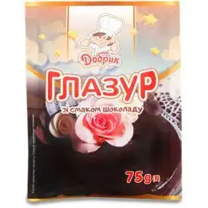 Глазур Добрик зі смаком шоколаду 75 г