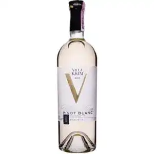 Вино Villa Krim Pinot Blanc біле сухе 0.75 л