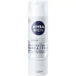Відновлювальна пінка для гоління Nivea Men для чутливої ​​шкіри з екстрактом ромашки 200 мл