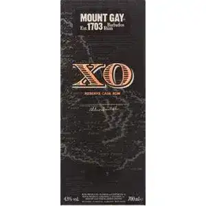 Ром Mount Gay Extra old 43% 0.7 л