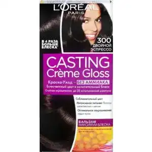 Фарба для волосся L'Orеal Casting Creme Gloss 300 Подвійний еспресо