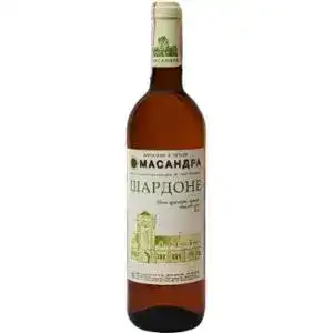 Вино Масандра Шардоне біле сухе 0.75 л