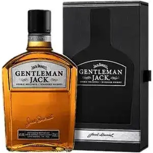 Віскі Jack Daniel's Gentleman Jack Теннессі в подарунковій упаковці 40% 0.7 л