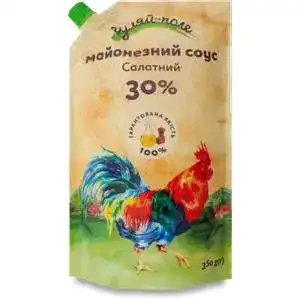 Соус майонезний Гуляй-поле салатний 30% 350 г